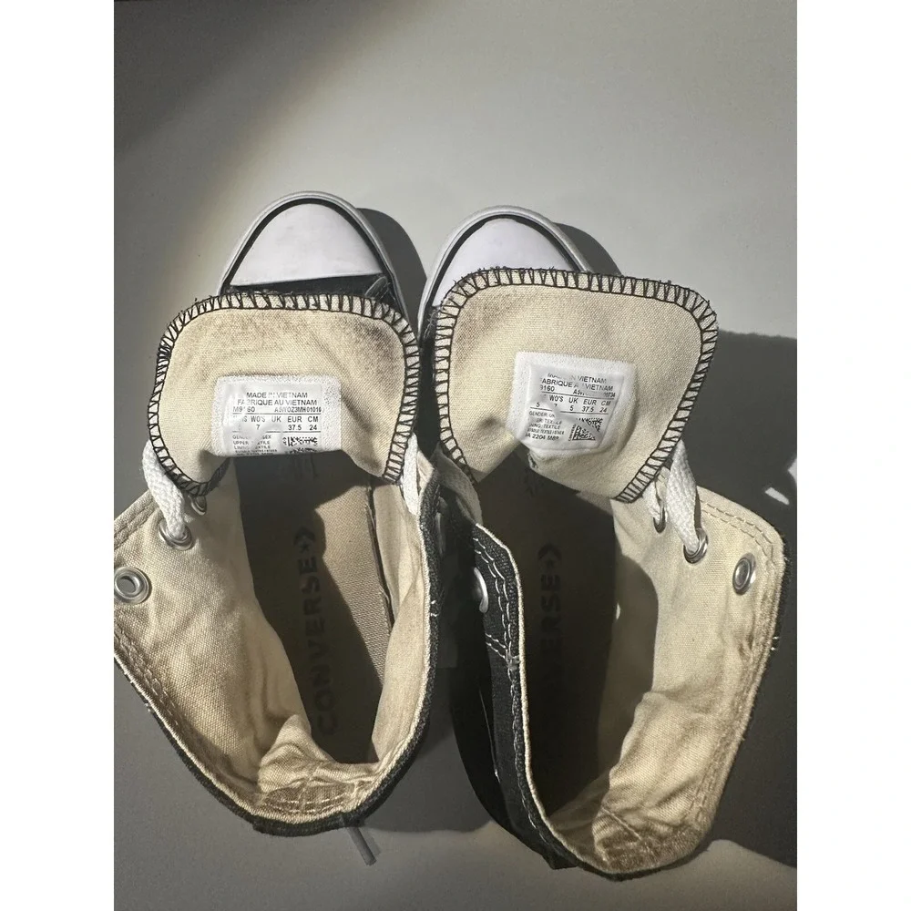 Converse Chuck Taylor All Star Canvas High Tops Unisex SIZE M5 W7 - Picture 9 of 12